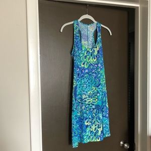Green and Blue Lilly Pulitzer Dress